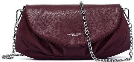 GIANNI CHIARINI ADELE Pochette in pelle tracolla metallo