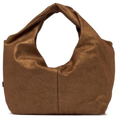 GIANNI CHIARINI AGNESE Borsa sacca in pelle laminata