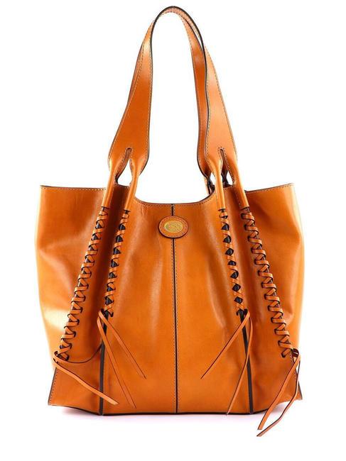 THE BRIDGE CLAUDIA Shopper a spalla, in pelle