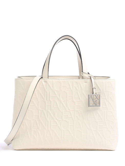 Armani LOGO EMBOSSED Shopper a mano, con tracolla