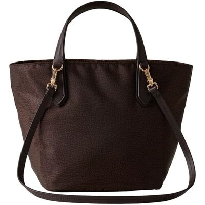 BORBONESE B-ESCAPE Borsa shopping a mano, con tracolla BORBONESE B-ESCAPE Borsa shopping a mano, con tracolla