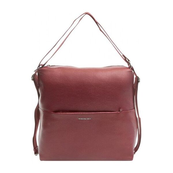 mandarina duck mellow lux borsa in pelle trasformabile in zaino