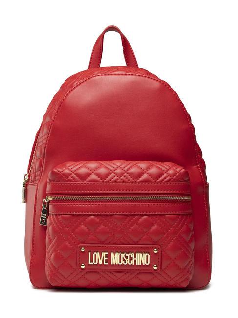 Moschino QUILTED Zaino tondo con tasca