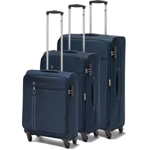 Roncato ONE WAY Set 3 trolley bagaglio a mano, medio e grande espandibili