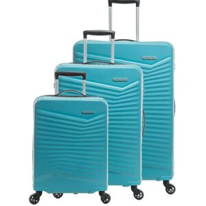 Samsonite AMERICAN TOURISTER JETDRIVER 2.0 Set 3 trolley: cabin, medio, grande