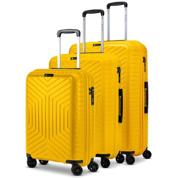 roncato hexa set 3 trolley:cabin+medio+grande