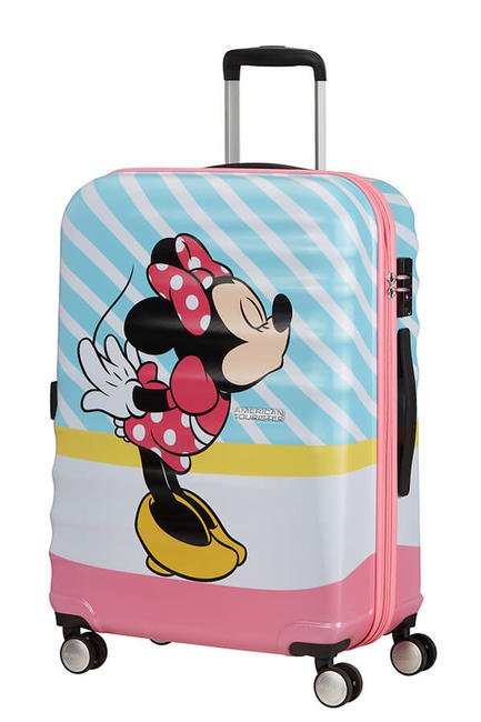 samsonite american tourister wave breaker disney  trolley misura media