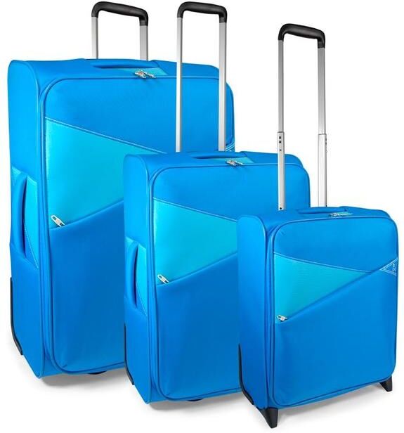 roncato modul thunder set trolley: bagaglio a mano + medio + grande