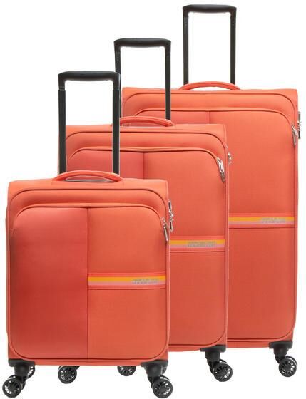 Samsonite AMERICAN TOURISTER BRIGHT LIFE Set 3 trolley: cabin, medio, grande