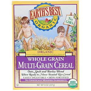 Earth's Best Earth’s Best, Cereal Multigrano para bebé, 227 g