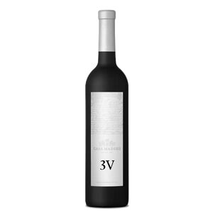 Casa Madero 3V, Vino Tinto Mexicano, Elaborado con Uvas Cabernet Sauvignon, Merlot y Tempranillo, Contenido: 1 Botella de 750 Mililitros