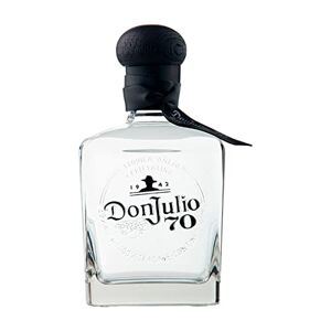 DON JULIO Tequila  70 Añejo Cristalino 700 ml Tequila con Sabor Suave, Toque Dulce de Vainilla y Caramelo, en Barrica de Roble Blanco Americano, Ligeramente amaderado