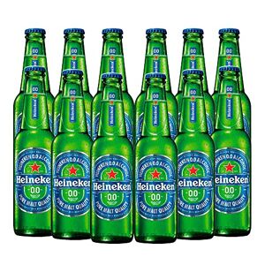 Heineken 0.0, Cerveza Sin Alcohol, 24 Botellas de 250ml