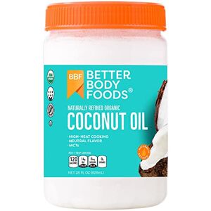 BetterBody Foods Aceite de coco orgánico extra virgen de