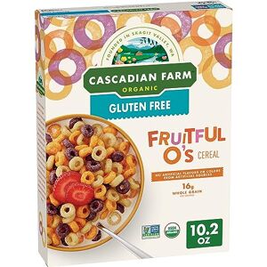 Cascadian Farm Organic Cereal, Fruitful O's, 10.2 oz