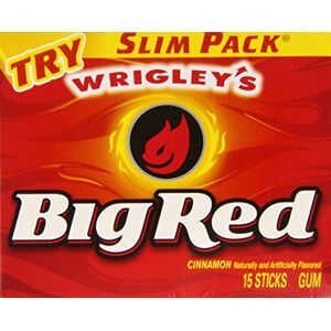 Big Red Wrigley's , 15 unidades (Paquete de 10)