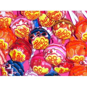 Chupa Chups Lollipops surtidos, bolsa de 1 libra