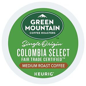 GREEN MOUNTAIN COFFEE ROASTERS Green Mountain Coffee Fair Trade Colombian Select, K-Cup Portion Pack para Keurig K-Cup Brewers