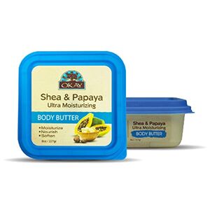 Okay Shea & Papaya Ultra Moisturising Body Butter, 240ml