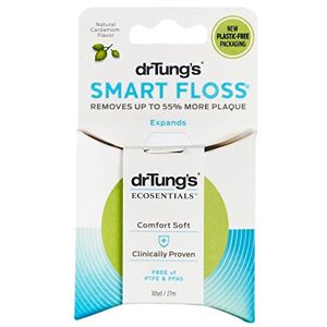 drTung's Dr. Tung's Smart Floss, 30 yardas, sabor a cardamomo natural, los colores pueden variar (paquete de 9)