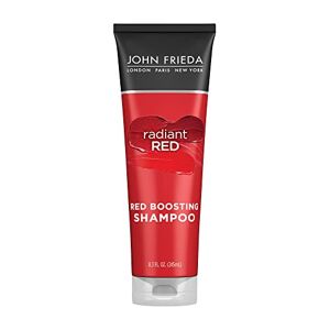 John Frieda Radiant Red Red Boosting, Champú, Rojo Radiante, 8.3 ounces