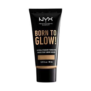 NYX PROFESSIONAL MAKEUP Base maquillaje glowy born to glow, nyx, tono classic tan