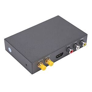 PBOHUZ Transmisión de Video Digital Sintonizador de TV Digital para automóvil MPEG-4 H.264 Receptor de TV de señal Digital de Alta definición Receptor de Caja de TV móvil