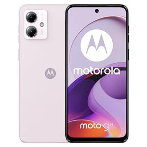 Motorola Moto G14 Celular 128GB Memoria, 4GB de RAM, Cámara 50MP, FHD+ 6.5 Pulgadas, Celular Desbloqueado Nacional, 1 Año de Garantía Lila