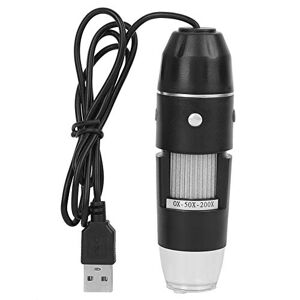 Shanbor Microscopio Digital Flexible, práctico microscopio USB de Herramientas de Electricista, protección del Medio Ambiente para Reparar Soldadura Experimento Escolar de Soldadura Industrial