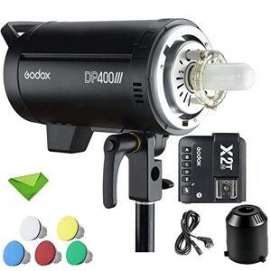 GODOX DP400III 400Ws Studio Strobe Flash Light Monolight con X2T-N para Nikon Strobe Lighting con Bowens Mount 5600K Temperatura de Color Fotografía Flashes para Retrato de Boda (110V)