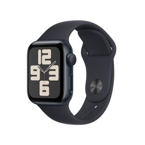 Apple Watch SE 2023 (2a Gen) [GPS] Caja de Aluminio Color Medianoche de 40 mm y Correa Deportiva Medianoche S/M (Smartwatch).Detección de Choques,Resistente al Agua