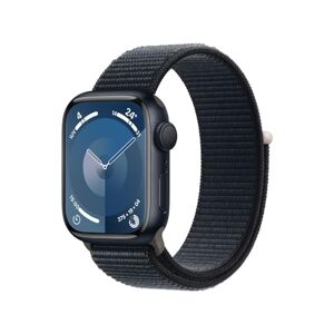 Apple Watch Series 9 [GPS] con Caja de Aluminio Medianoche de 41 mm y Correa Loop Deportiva Medianoche (Smartwatch).Apps ECG y Oxígeno en Sangre, Pantalla Retina Siempre Activa, Resistente al Agua