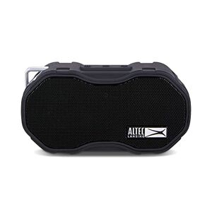 Altec Lansing Baby Boom XL Altavoz Bluetooth Impermeable, inalámbrico y portátil para Viajes y Uso al Aire última intervensión, Graves Profundos y Sonido Fuerte, 1 Paquete, Negro