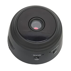 FRZY Cámara WiFi, Mini cámara inalámbrica Segura con rotación de 360°, visión Nocturna para Oficina para el hogar