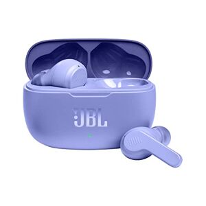 JBL SONOS  Vibe 200TWS Audífonos Inalámbricos Bluetooth, Drives de 8 mm, Reproducción 20 Horas, Asistente de Voz Púrpura