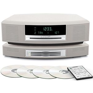 Bose Wave® Music System III with Multi-CD Changer Platinum White