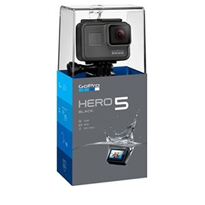 GoPro HERO5 Black Cámara de acción digital sumergible ideal para viajar con pantalla táctil, vídeo 4K HD y fotos de 12 MP