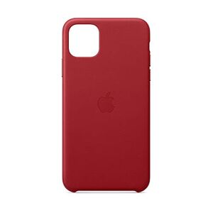Apple Funda de Piel para iPhone 11 Pro MAX, Color Rojo