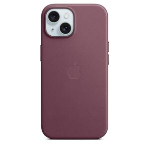 Apple Funda de FineWoven con MagSafe para el iPhone 15 Rojo Mora