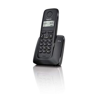 Siemens A116 Teléfono (Teléfono DECT, Identificador de llamadas, Negro)