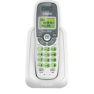 VTech CS6114 DECT Identificador de llamadas Color blanco Teléfono (Teléfono DECT, Escritorio, Color blanco, Giratorio, Inglés, Español, Francés, 30 entradas)
