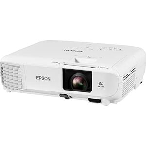 Epson Videoproyector PowerLite E20 LCD 3400 Lúmenes Resolución XGA 1024x768 HDMI, Blanco (Reacondicionado)
