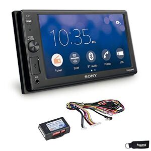 Sony XAV-AX1000 Compatible with CarPlay Bluetooth Receiver (No CD) with SWI-RC Steering Wheel Control Interface