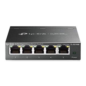TP-Link TL-SG105E dispositivo de redes L2 Gigabit Ethernet (10/100/1000) Negro Switch de red (L2, Gigabit Ethernet (10/100/1000))