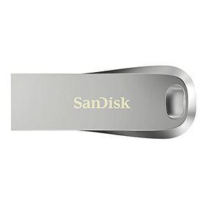 SanDisk Unidad Flash USB 3.1 Gen 1 Ultra Luxe de 256 GB, SDCZ74-256G-G46, Color Negro