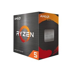 AMD Procesador Ryzen 5 5600-6 Núcleos Socket-AM4-3.50GHz 32MB L3 Cache (100-100000927BOX)
