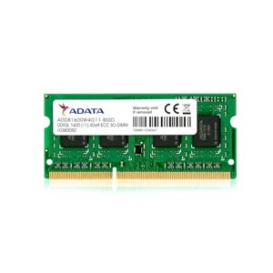 ADATA , Adds1600W4G11-S, Memoria RAM Premier 4GB DDR3L SO-DIMM 1600 MHz ​PC3L-12800 CL11, Non-ECC, Low Voltage