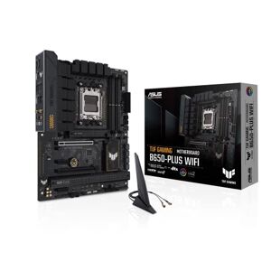 Asus Tarjeta Madre AMD B650, TUF Gaming B650-PLUS WiFi, Socket AM5, Ryzen 7000, ATX, DDR5, compatibilidad PCIe 5.0 M.2, WiFi 6, compatibilidad USB4 y Aura Sync (Reacondicionado)