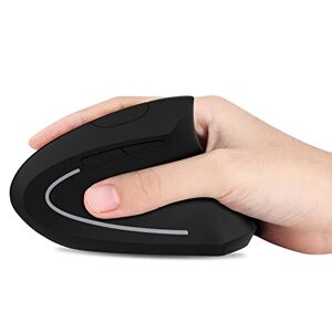 BOMENYA Vertical Mouse,  Ergonomic Mouse Wireless, Computer Mouse with 2.4G Portable Slim Optical Cordless Mouse Silent for Laptop Optical Mouse with 6 Buttons, AA Battery Used for Laptop, PC, MacBook