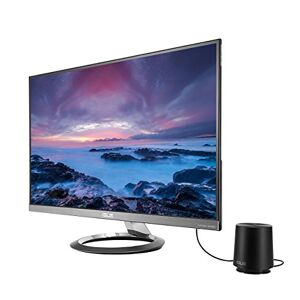Asus MZ27AQ Designo 27” Monitor WQHD IPS DP HDMI Eye Care Monitor with Stereo 6W Speakers and 5W Subwoofer, 27